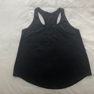 lululemon black racerback tank